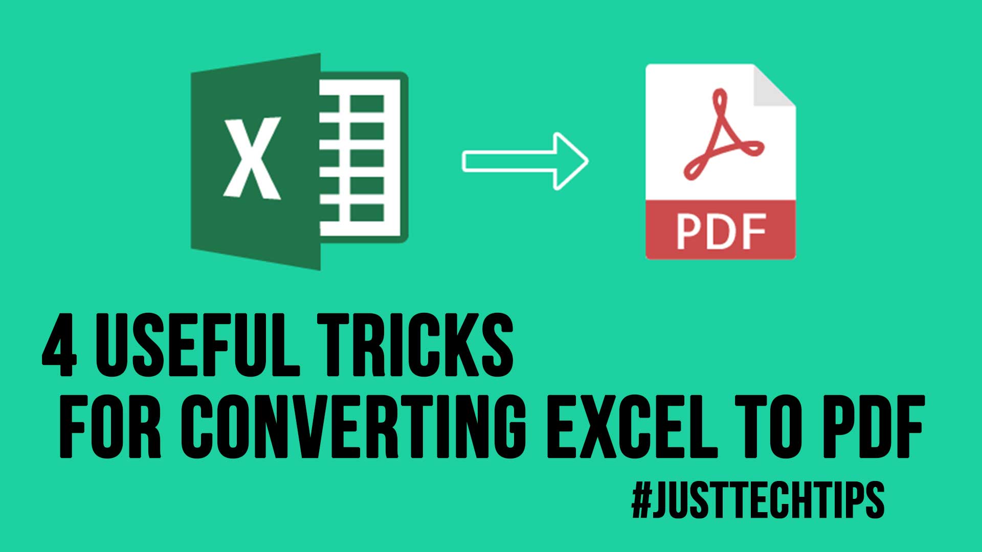 4 Useful Tricks For Converting Excel To PDF