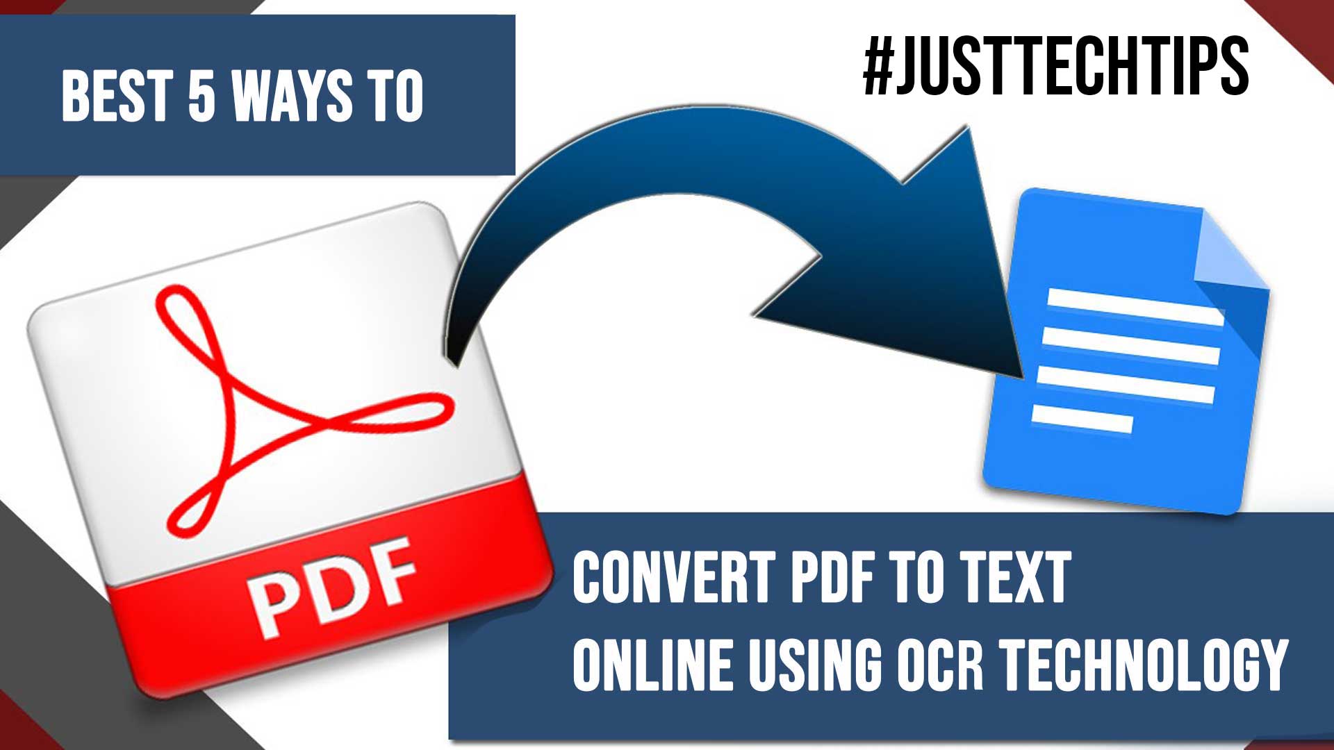 Best 5 Ways To Convert PDF To Text Online Using OCR Technology
