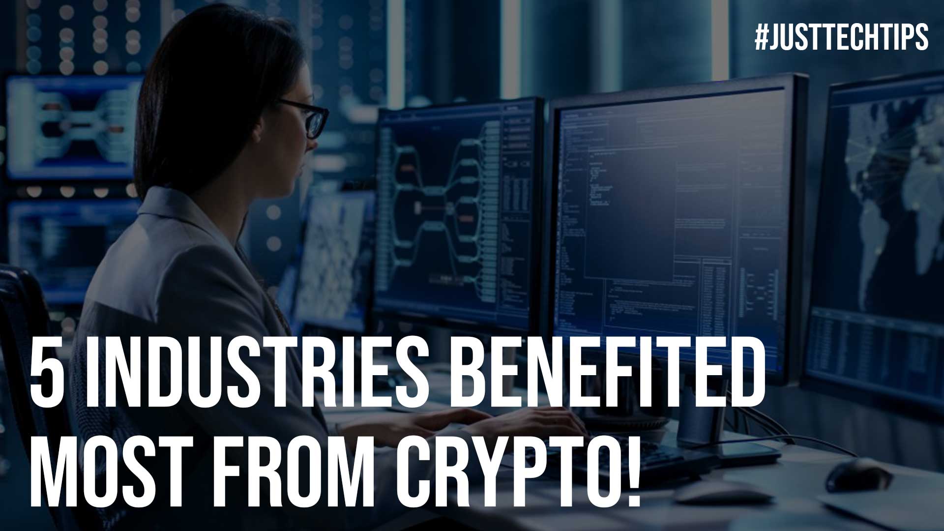 5 Industries Benefited Most from Crypto