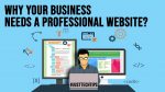 Why Your Business Needs A Professional Website?