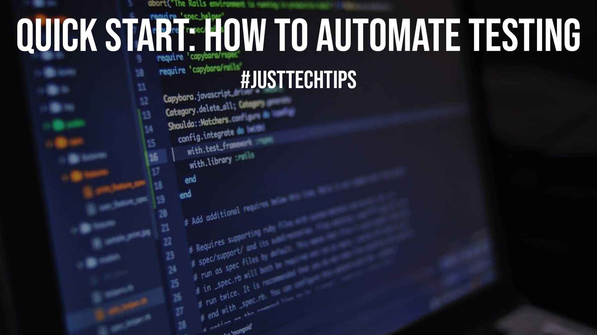 Quick Start How to Automate Testing